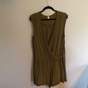 Army Green Romper